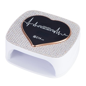 เครื่องอบเล็บเจลยูวีแอลอีดี Diamond Love Design กำลังสูง อบแห้งเร็ว สำหรับร้านทำเล็บ - Product Image 1