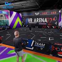 Centre de divertissement familial clé en main, simulateur de réalité virtuelle, parc de trampolines, équipement de jeu interactif d'arcade