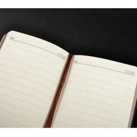Mini carnet de notes en cuir réutilisable personnalisé de poche