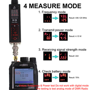 Surecom SF-20 Mini 20-999.99Mhz 0.20W Vhf/Uhf <span class=keywords><strong>Swr</strong></span> Power Batterij Indicator <span class=keywords><strong>Tester</strong></span> - Product Image 4