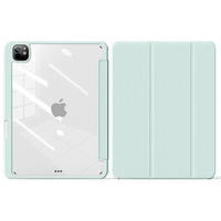 Housse de protection transparente légère antichoc pour iPad Pro 11 pouces M4 2024 5th Gen Case avec porte-crayon