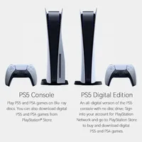 Vente en gros de consoles PlayStation 5 Slim d'occasion en stock avec fonction de surveillance du sommeil, matériaux en plastique et en aluminium