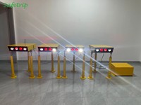 Projecteur de signalisation de piste PAPI à LED solaire Safetrip pour solutions d'éclairage au sol des aéroports