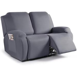 Geniş Yatarlı Çift Kişilik Kanepe Örtüsü 6 Parça Set Süt İpek Elastik Esnek Kanepe Örtüsü Anti-Statik ve Kaymaz - Product Image 2