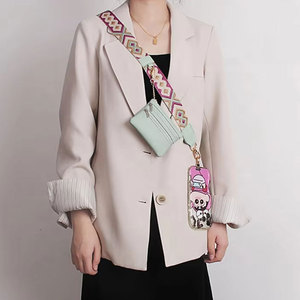 Neck <strong>Strap</strong> Adjustable Cell Phone Chain Long Short <strong>Mobile</strong> Phone Wrist Clip and Wallet <strong>Straps</strong> Crossbody <strong>Bag</strong> <strong>With</strong> Zipper Pouch - Product Image 6