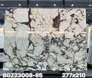 Panneau mural de luxe <span class=keywords><strong>en</strong></span> marbre italien Calacatta Viola avec veines violettes, <span class=keywords><strong>dalle</strong></span> de marbre pour revêtement mural d'hôtel et comptoir - Product Image 6