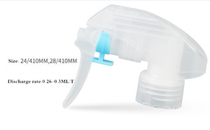 Buse de pulvérisateur à gâchette Portable 24/410 bouchon à vis en plastique Transparent avec poignée de doigt 24/410 <span class=keywords><strong>pistolet</strong></span> à gâchette - Product Image 6