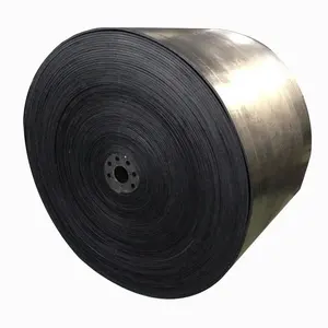 Rubber Conveyor Belt Coal Mining Durable Industrial EP Rubber Belting Polyester Fabric Conveyor Belt For Inclined Belt Conveyor