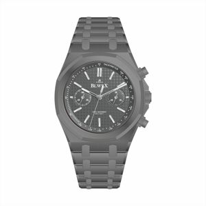 Reloj de pulsera mecánico automático de lujo deporte de negocios moda impermeable buceo alta calidad amarillo y blanco banda de oro - Product Image 1