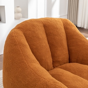 Fauteuils poufs modernes en mousse à mémoire de forme, rembourrés <span class=keywords><strong>et</strong></span> confortables, avec garnissage moelleux, pour salon - Product Image 3