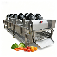 Machine de séchage et de déshydratation automatique à air froid continu pour légumes et fruits lavés sur ligne de production