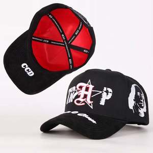 Gorra de Béisbol de Algodón de 5 Paneles con Estilo de Marco, Personalizada, de Alta Calidad, con Logotipo Bordado en 3D, Forro de Satén, Estilo Deportivo, Unisex - Product Image 1