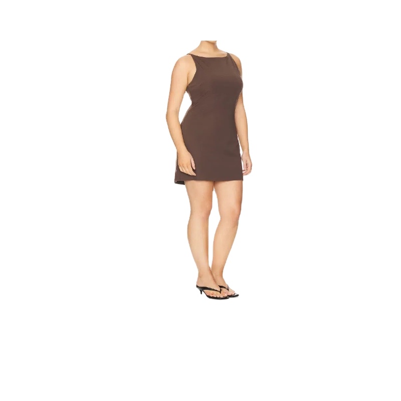 1920 Women's Casual Summer A-Line Mini Dress Sleeveless Boat Neck Natural  Waist Solid Chiffon XL for Club Parties Little Short| Alibaba.com