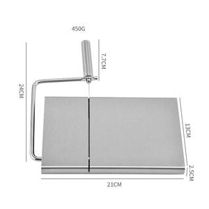 Vente en gros - Trancheuse à fromage et coupe-beurre en acier inoxydable Syh1515 avec lame en fil métallique, lavable au lave-vaisselle, lavage à la main uniquement, outil de cuisine - Product Image 2
