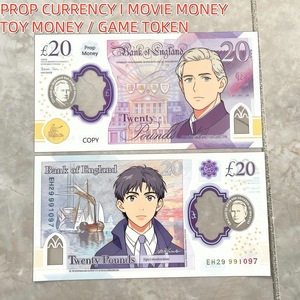 Dinero <span class=keywords><strong>de</strong></span> Juguete <span class=keywords><strong>de</strong></span> Polímero Transparente Ultrafino, Billetes <span class=keywords><strong>de</strong></span> 5, 10, 20 y 50 Libras Esterlinas (GBP) Realistas para Fiestas y Bodas - Product Image 4