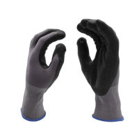 Guantes de Trabajo de Seguridad para Hombre, Industriales, 7 oz, Estériles, Antivibración, Transpirables, con Buen Agarre, de Poliéster, para Trabajo Pesado y Construcción