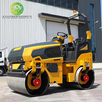Compacteur vibrant routier diesel hydraulique EPA Euro 5 Changchai 1 à 4 tonnes haute efficacité pour asphalte en tandem