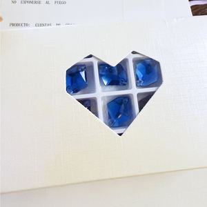 Yantuo alta calidad K9 cristal cósmico 3D coser diamantes de imitación Flatback piedras de coser para decoraciones de ropa cristal cósmico alto - Product Image 3