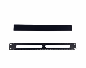 Gestionnaire de câbles pour montage en rack 1U 19 pouces 24 emplacements |   Organisateur de câbles en acier laminé à froid pour armoires réseau - Product Image 3