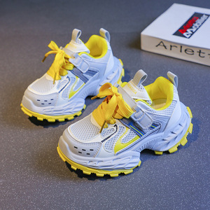 Nuove <span class=keywords><strong>Sneakers</strong></span> Traspiranti a Doppia Rete per Ragazzi e Ragazze, Collezione Torre, Autunno 2025, Scarpe da Corsa Leggere <span class=keywords><strong>con</strong></span> Chiusura Slip-On - Product Image 6