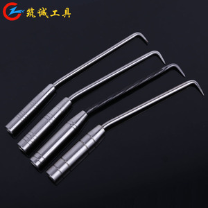 Stainless Steel Rebar <b>Hooks</b> 18 20 Handle Construction Site Grab <b>Hook</b> <b>Tool</b> - Product Image 1