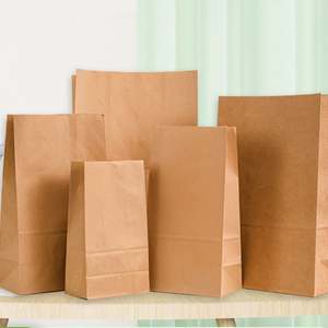 Bolsas de Papel para Pan Personalizadas de Fábrica, Base Cuadrada Marrón, Bolsas de Papel para Pan de Grado Alimenticio al por Mayor - Product Image 3