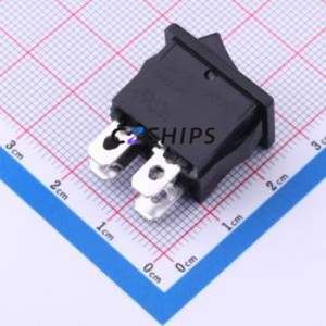 CWSB21AA2F Rocker Switch Switch Black 250V Double Pole Single Throw - Product Image 2