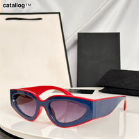 Lunettes de soleil œil de chat unisexes pour femmes, monture intégrale, anti-lumière bleue, UV400, haute qualité, durables, confortables, pour les vacances à la plage