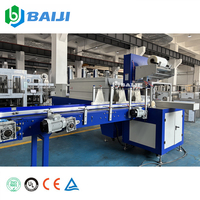 Usine d'embouteillage clé en main compacte avec PLC, écran tactile, conteneur, système RO automatique pour boissons, 2000 BPH, souffleur rotatif de bouteilles 350 ml et table de tri