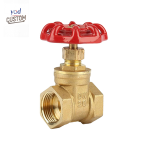 Vanne à opercule filetée en laiton forgé YOD, sur mesure, de 1/2 à 4 pouces, avec filetage femelle, conforme aux normes NSF/ANSI 61 - Product Image 1
