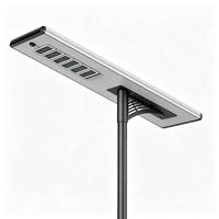 Fabricante Profesional de Lámparas Solares Todo en Uno de 40W 60W 80W, IP66 200LM/W, Lámpara de Calle Industrial de Alta Potencia