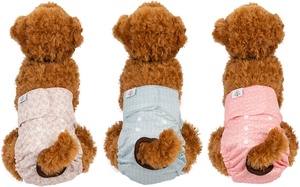 <span class=keywords><strong>Pañales</strong></span> <span class=keywords><strong>reutilizables</strong></span> <span class=keywords><strong>para</strong></span> perritos CuteBone, pantalones lavables <span class=keywords><strong>para</strong></span> cachorros, ciclo térmico <span class=keywords><strong>para</strong></span> perritos, diseño de moda, pañal impreso <span class=keywords><strong>para</strong></span> <span class=keywords><strong>perros</strong></span> - Product Image 4