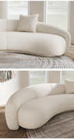 Canapé d'angle en tissu de style moderne chinois, haute qualité et durable, idéal pour salon de villa - Offre spéciale à prix réduit