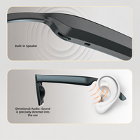 Lunettes de soleil polarisées intelligentes en ABS pour appels audio et traduction 5.3