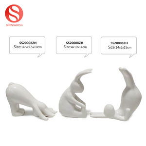 <span class=keywords><strong>Ronds</strong></span> <span class=keywords><strong>de</strong></span> <span class=keywords><strong>serviette</strong></span> lapin <span class=keywords><strong>de</strong></span> Pâques en céramique avec logo personnalisé et design animal pour la décoration <span class=keywords><strong>de</strong></span> table - Product Image 5