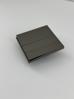 Precio de fábrica de fabricación Reino Unido Standarnd 1 2 Gang Switch con nueva pintura de PC para electricidad doméstica