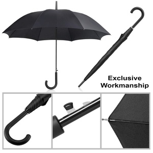 Wholesale Cheaper 23" Blank Black Advertising <b>Umbrella</b> Bike <b>Umbrella</b> Motorcycle - Product Image 3