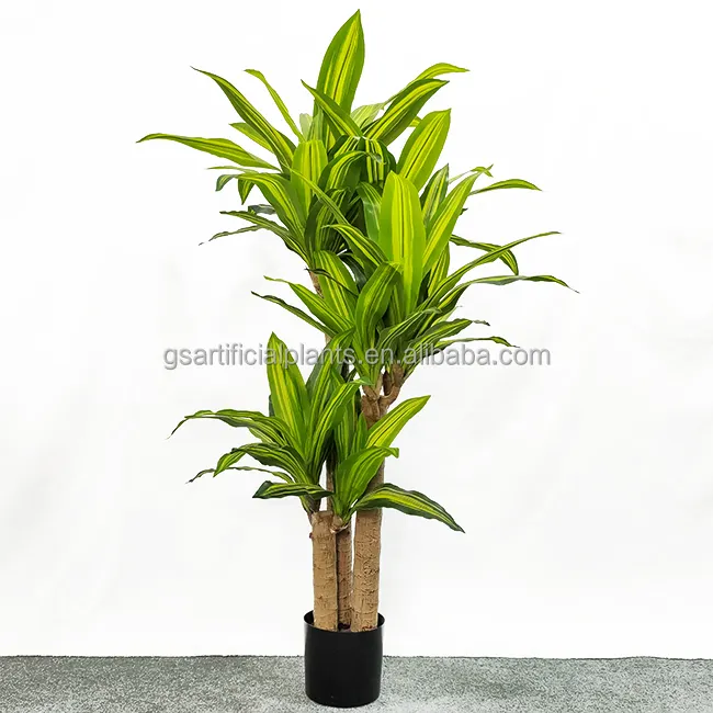 Factory Supply Custom Bonsai Potted 172cm Artificial Plant Brazilian Wood Tree For Shopping Mall Supermarket Gift Stores