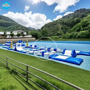 Carrera de obstáculos inflable al aire libre <span class=keywords><strong>Casa</strong></span> de rebote comercial gigante inflable Túnel de carrera de obstáculos inflable <span class=keywords><strong>con</strong></span> <span class=keywords><strong>piscina</strong></span> grande - Product Image 5