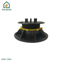 Système de sol sur pieds réglables en plastique Sunbuild, vente chaude, fournisseur super, OEM ODM, pour terrasse