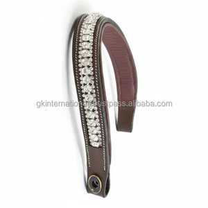 พลอยเทียมคริสตัลรูปทรงโค้งสำหรับตกแต่งสายรัดหนังรูปม้า - Product Image 1