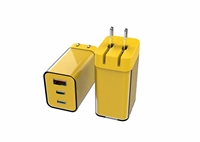 Adaptateur GaN 65W QC3.0 PD Charge Super Rapide US EU AU UK KC Plug USB C Chargeur Mural Pour Chargeur de Téléphone et Ordinateur Portable