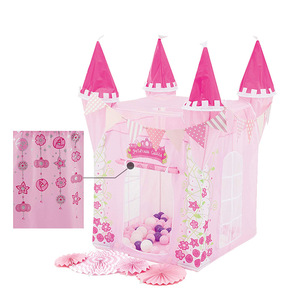Carpa de Juego Infantil con Forma de Castillo de Princesa para Niñas, Casa de Juegos Interior con Pelotas, de 2 a 4 Años, de Tela Suave - Product Image 2