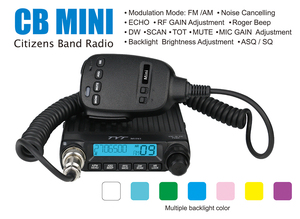 Cb Mini AM/FM Walkie Talkie với 10km Phạm vi 4 + W 27MHz Công Dân ban nhạc cho đài phát thanh tiếng ồn hủy bỏ 10km nói chuyện Phạm vi - Product Image 2