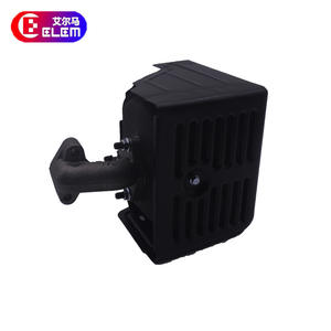 Tuyau d'échappement de générateur à essence, courbe, pièces de silencieux GX160GX390, 168F170F177F188F190, équipement de production d'énergie à l'essence - Product Image 2