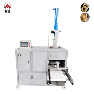 Pasokan pabrik mesin pembuat Rosquitas otomatis kualitas tinggi mesin roti pendek Filipina mesin lilit adonan keluaran tinggi