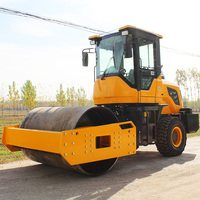 Rouleau vibrant pour moteur diesel Compacteur de sol Tambour vibrant Rouleau de route Rouleau vibrant autoporté