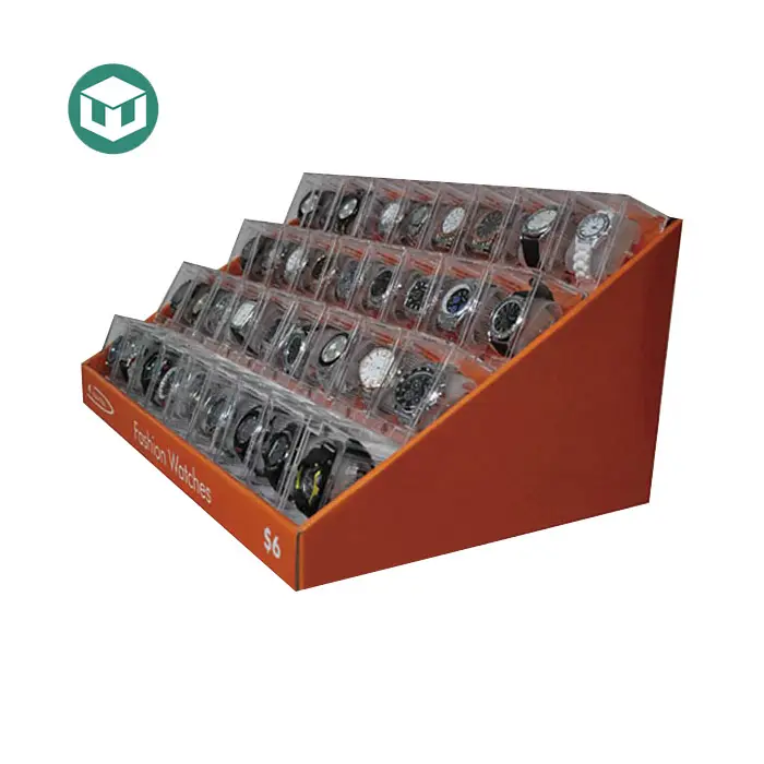 custom print watch stand cardboard advertising