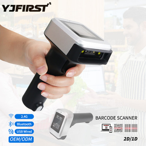 Hiệu suất cao cho bluetooth không dây Đầu đọc mã vạch với cảm giác tự động giao diện USB <span class=keywords><strong>Android</strong></span> 2D CMOS QR Máy quét mã vạch trong - Product Image 1