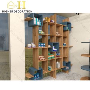 <span class=keywords><strong>Vitrine</strong></span> de soins de la peau de haute qualité magasin de pharmacie étagères murales magasin de pharmacie Design d'intérieur pour meubles - Product Image 5